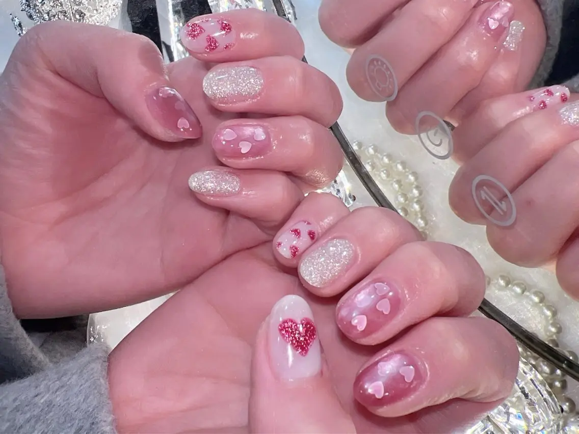 ネイル 個性派ネイル🌈 岐阜🐶みのりのネイルデザイン
