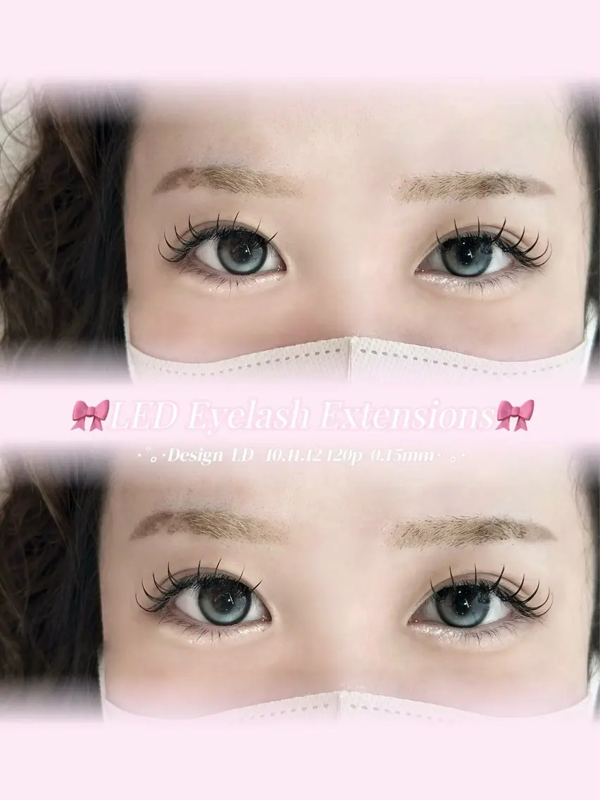 マツエク・マツパ フラットラッシュ 束感まつげ🎀美眉 NANAMIのマツエク・マツパデザイン