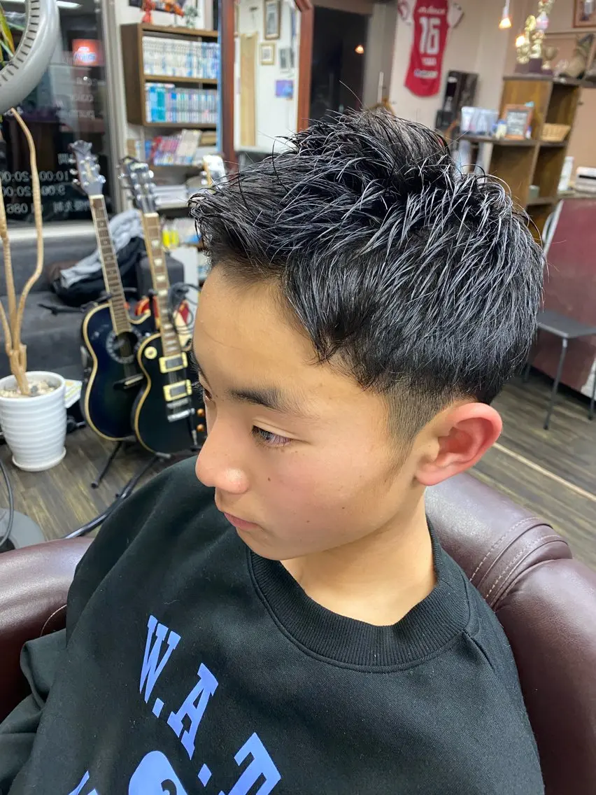 ショート メンズ キッズ 高東 俊介のヘアスタイル