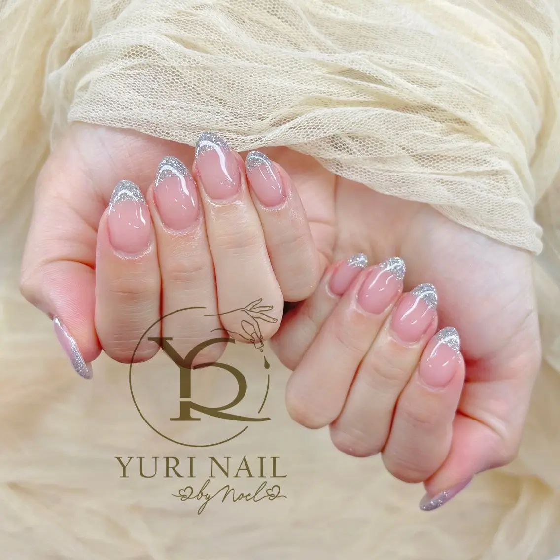ネイル チークネイル フットネイル フレンチネイル グラデーション キラキラネイル ハンドネイル フットネイル ハンドケア YURI Nail Funabashiのネイルデザイン