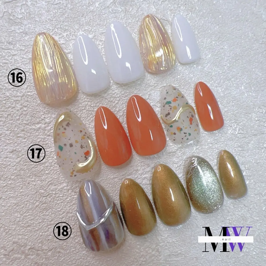 ネイル アートネイル ハンドネイル MW .nailのネイルデザイン