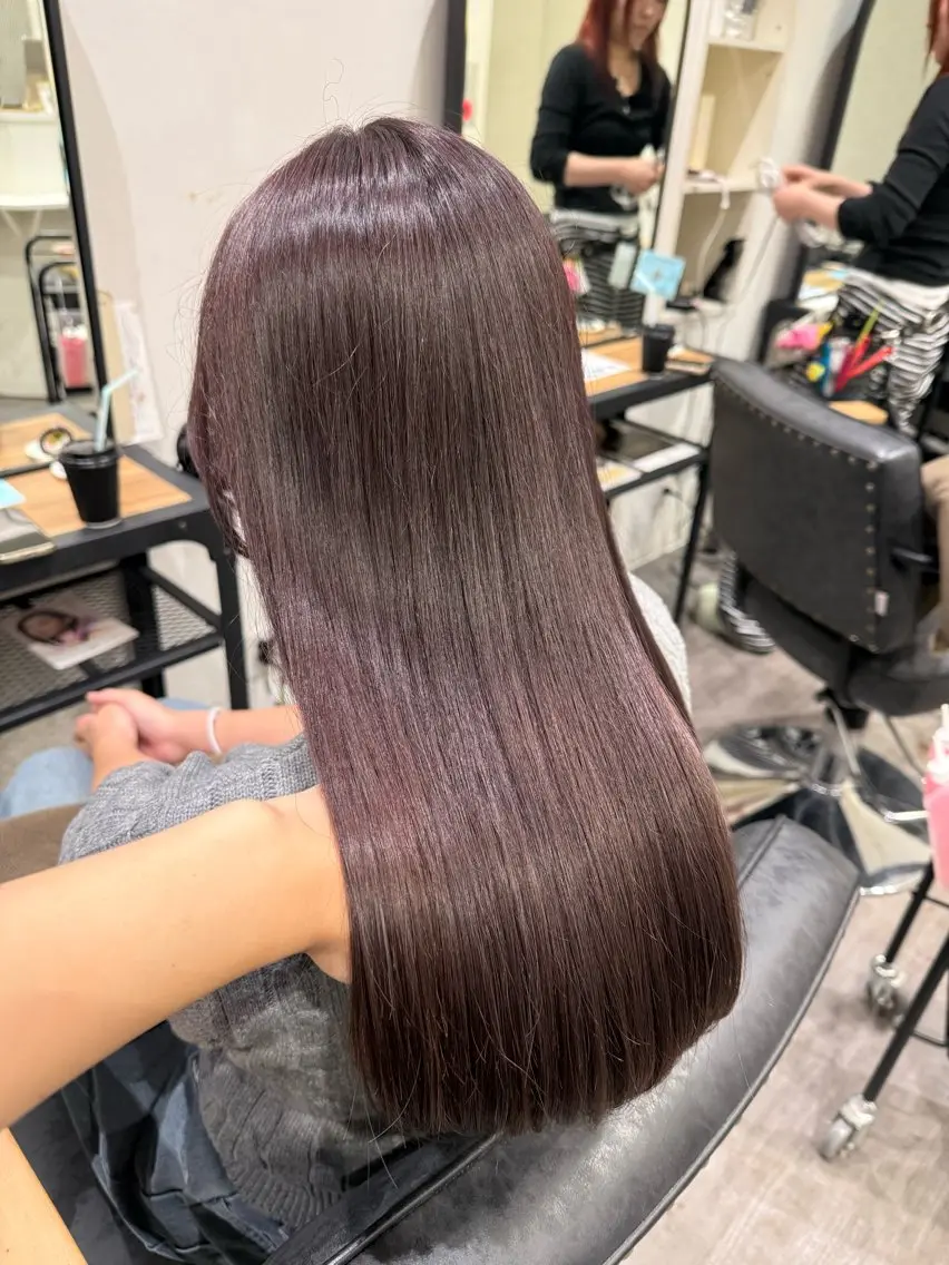 セミロング カット ヘアカラー cocotte🌿 amaneのヘアスタイル