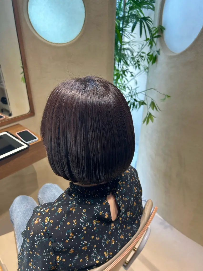 カラー ヘアカラー 小川 ゆきなのヘアスタイル