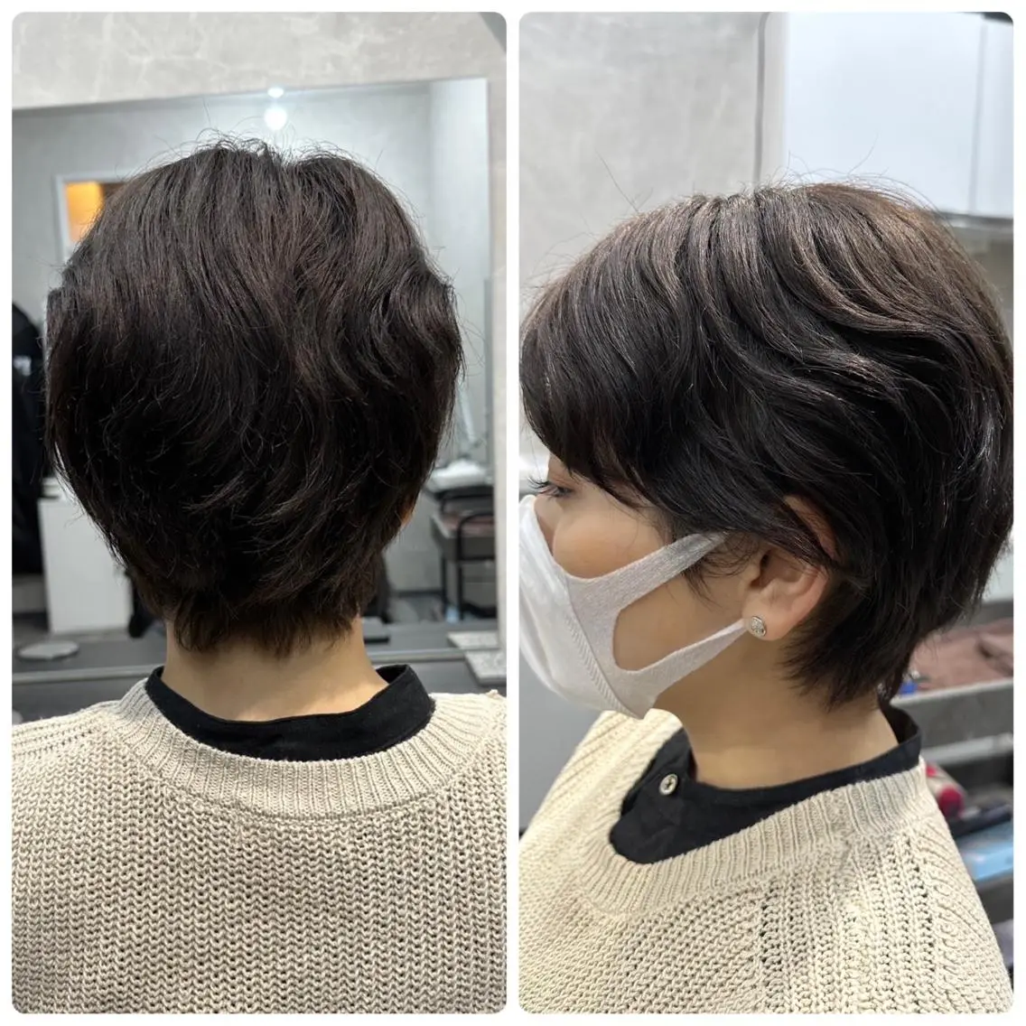 ショート いしばし なおやのヘアスタイル