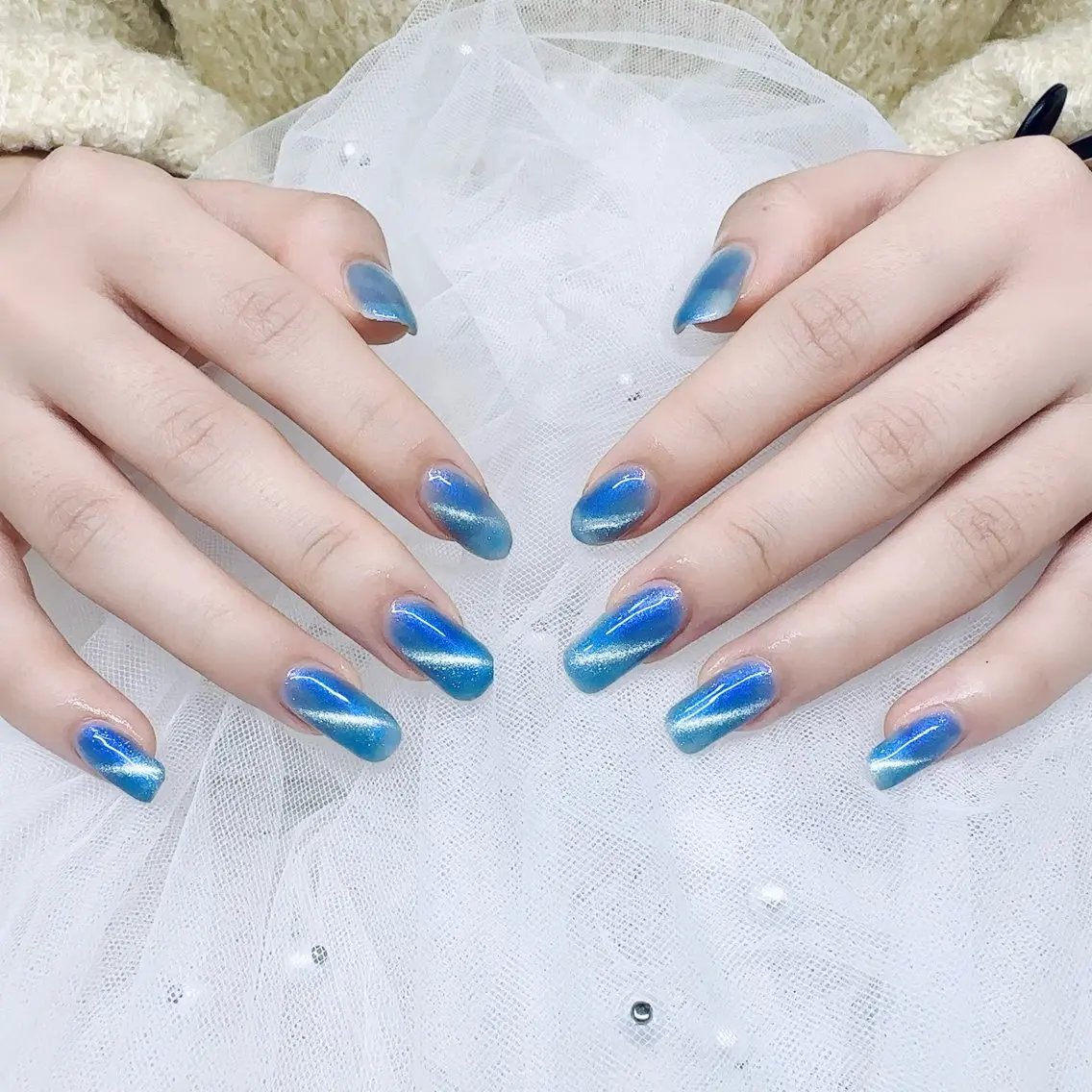 ネイル マグネットネイル LOA.NAIL 本八幡店💞Kyouのネイルデザイン