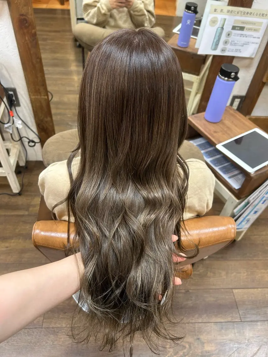 ロング カラー ハイライトカラー ハイライト 徳永　髪質改善 カラー🪄💫のヘアスタイル