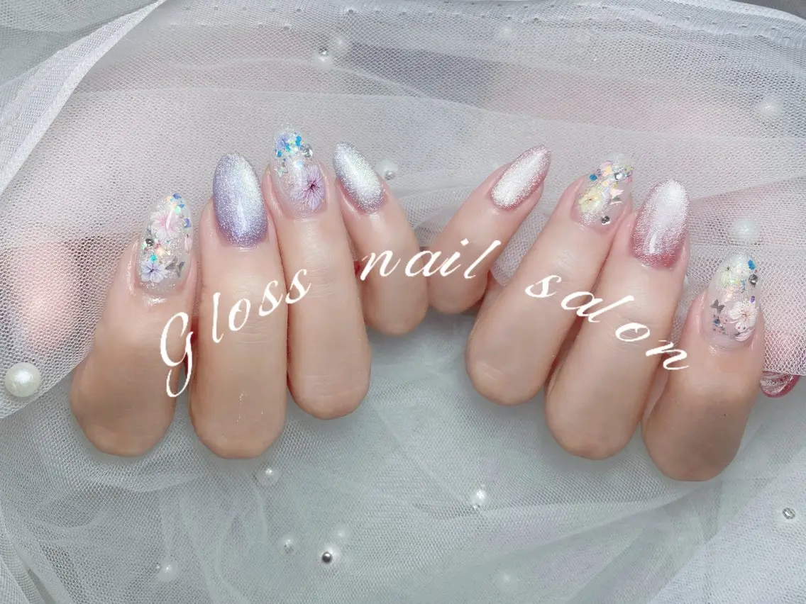 ネイル Yuna✨ Gloss nailのネイルデザイン