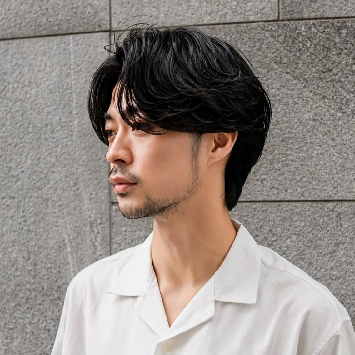 ショート メンズ カット パーマ ビジネスヘア/ takuyaのヘアスタイル