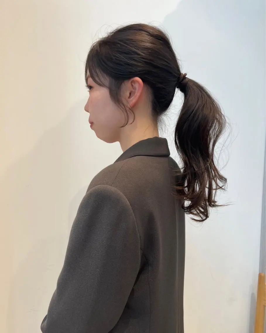 💚cut💚顔まわりにニュアンスをだすオクレゲカット/自然に流れるようにレザーでカットしますの写真