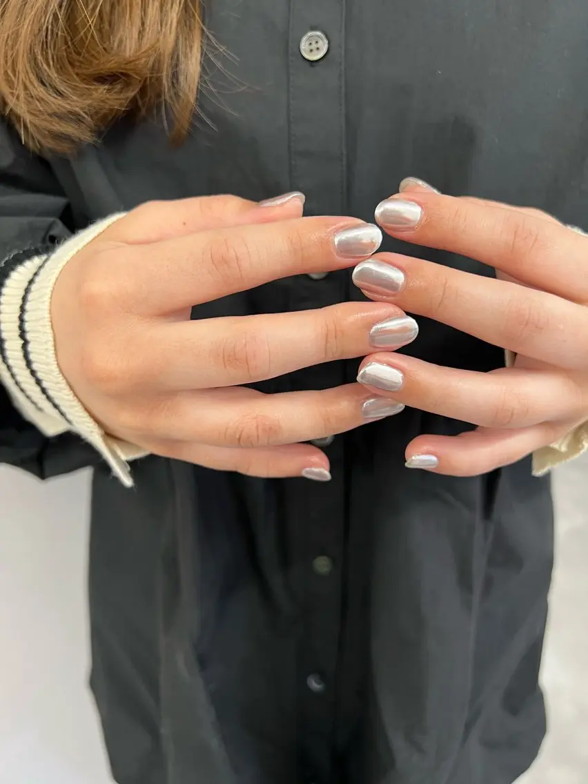 ネイル ジェルネイル 韓国ネイル ニュアンスネイル パラジェル シンプルネイル Bana_ Nailのネイルデザイン