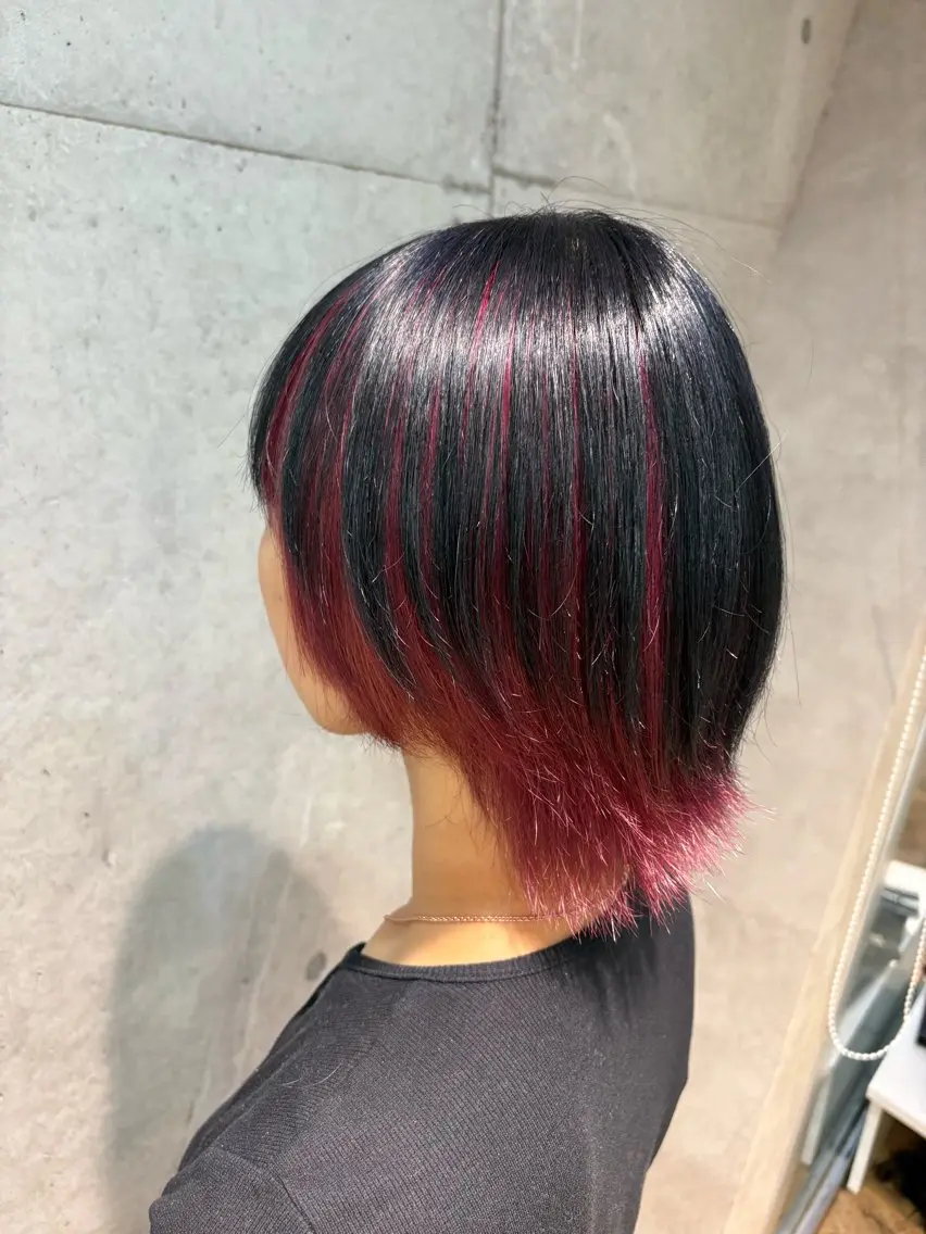 カラー デザインカラー 🩵ReiNa 🩵のヘアスタイル