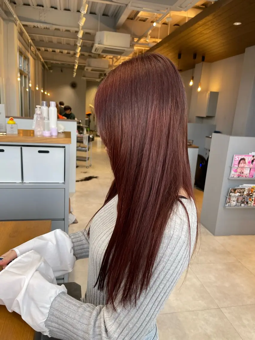 【ダメージが気になる方】カット+カラー+ダメージ軽減メンテナンス  ￥10,450~の写真