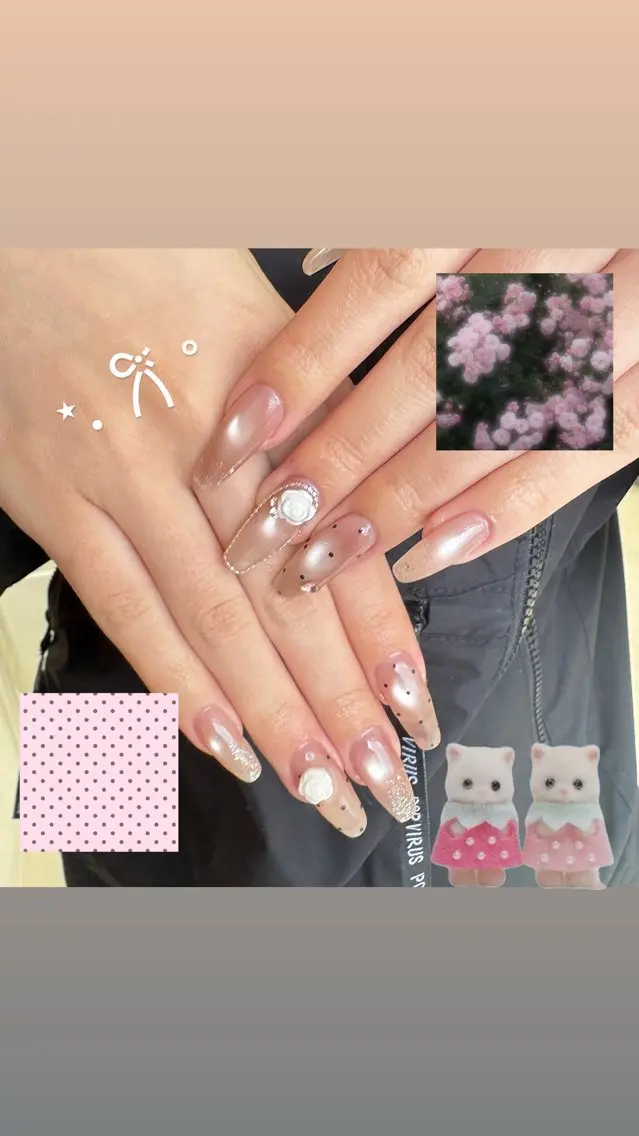 🌟新メニュー🌟【オフあり】チップ長さだし💅🏻✨️デザイン持ち込みOK‼️¥17300➡️¥16000赤羽の写真