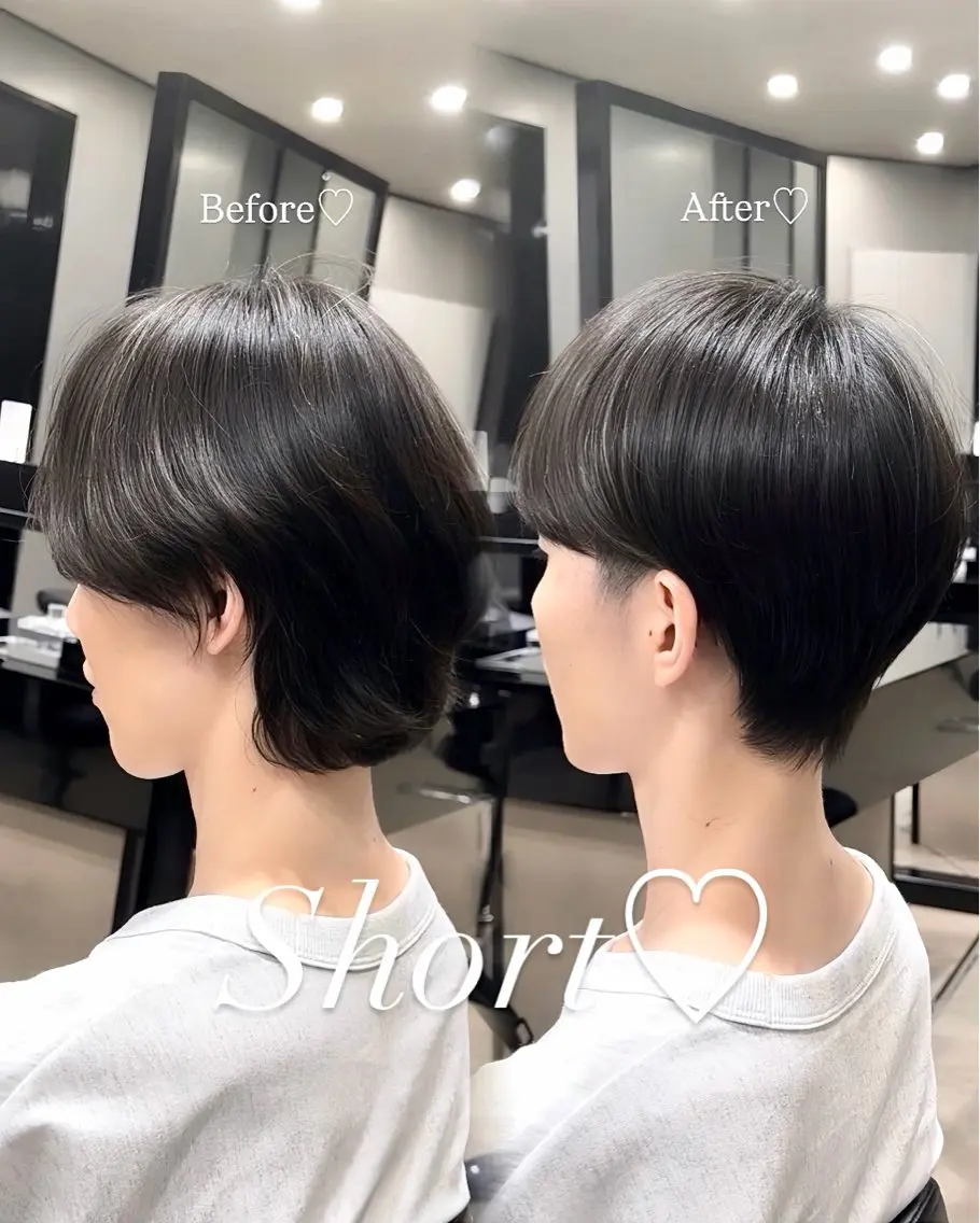 ショート 似合わせショート♡ ura/梅田/茶屋町のヘアスタイル