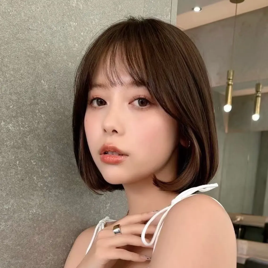 ショート ボブ ともき《ショート・ ボブ✨》銀座🩶のヘアスタイル