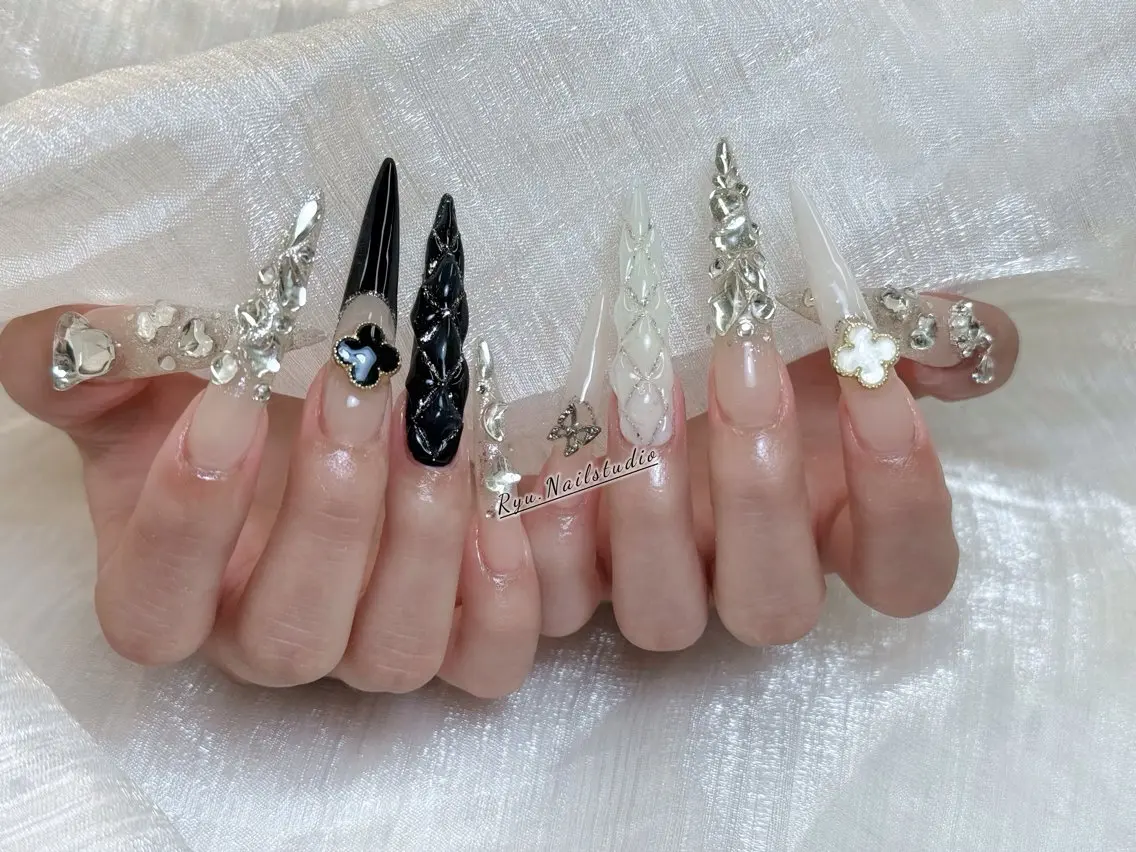 ネイル アートネイル ジェルネイル ニュアンスネイル シンプルネイル ネイルチップ ハンドネイル Ryu nail studioのネイルデザイン