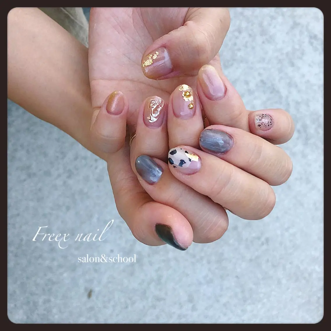 ネイル ニュアンスネイル freex nail /ニュアンス/個性派のネイルデザイン