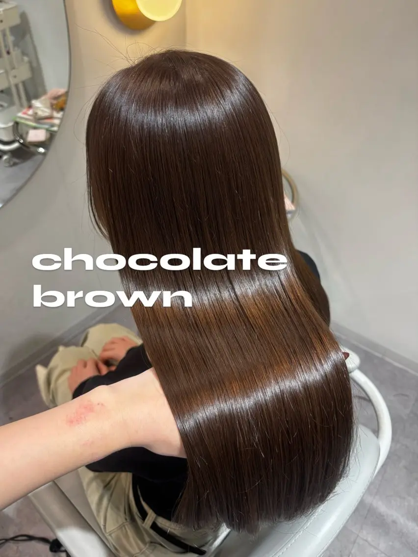 ロング ヘアカラー トリートメント 美髪✨艶髪✨髪質改善 カラー特化❣️二宮遥のヘアスタイル