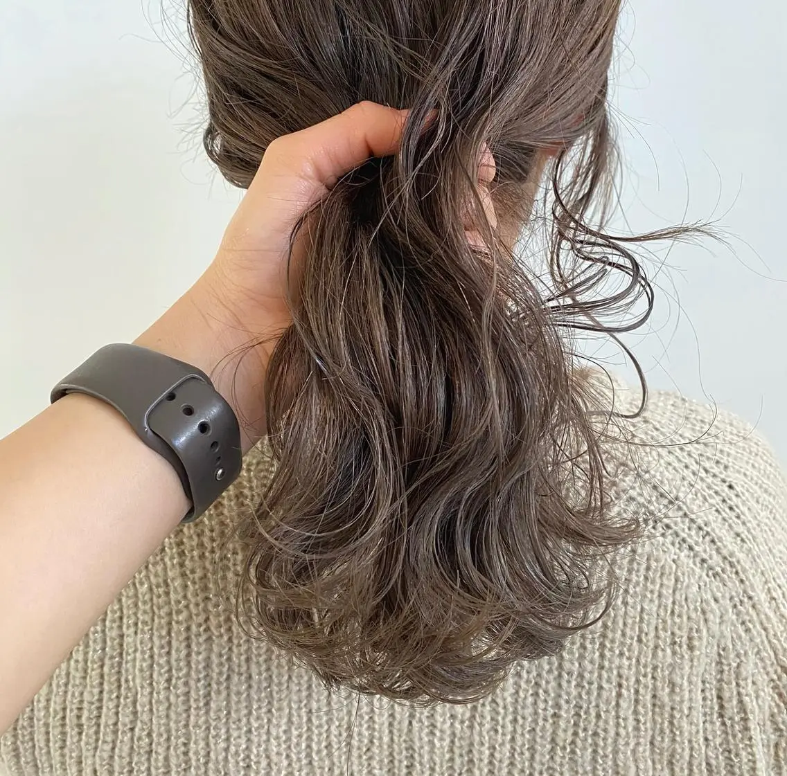 カラー ブリーチ 透明感カラー ハイライトカラー フリーランス美容師 MIZUKIのヘアスタイル