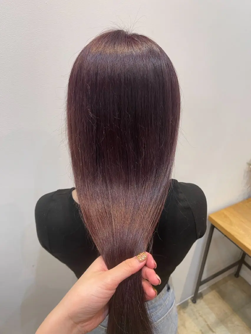 【ミニモ限定価格🤍】ナチュラルワンカラー➕Aujua3stepトリートメント付き🎀の写真