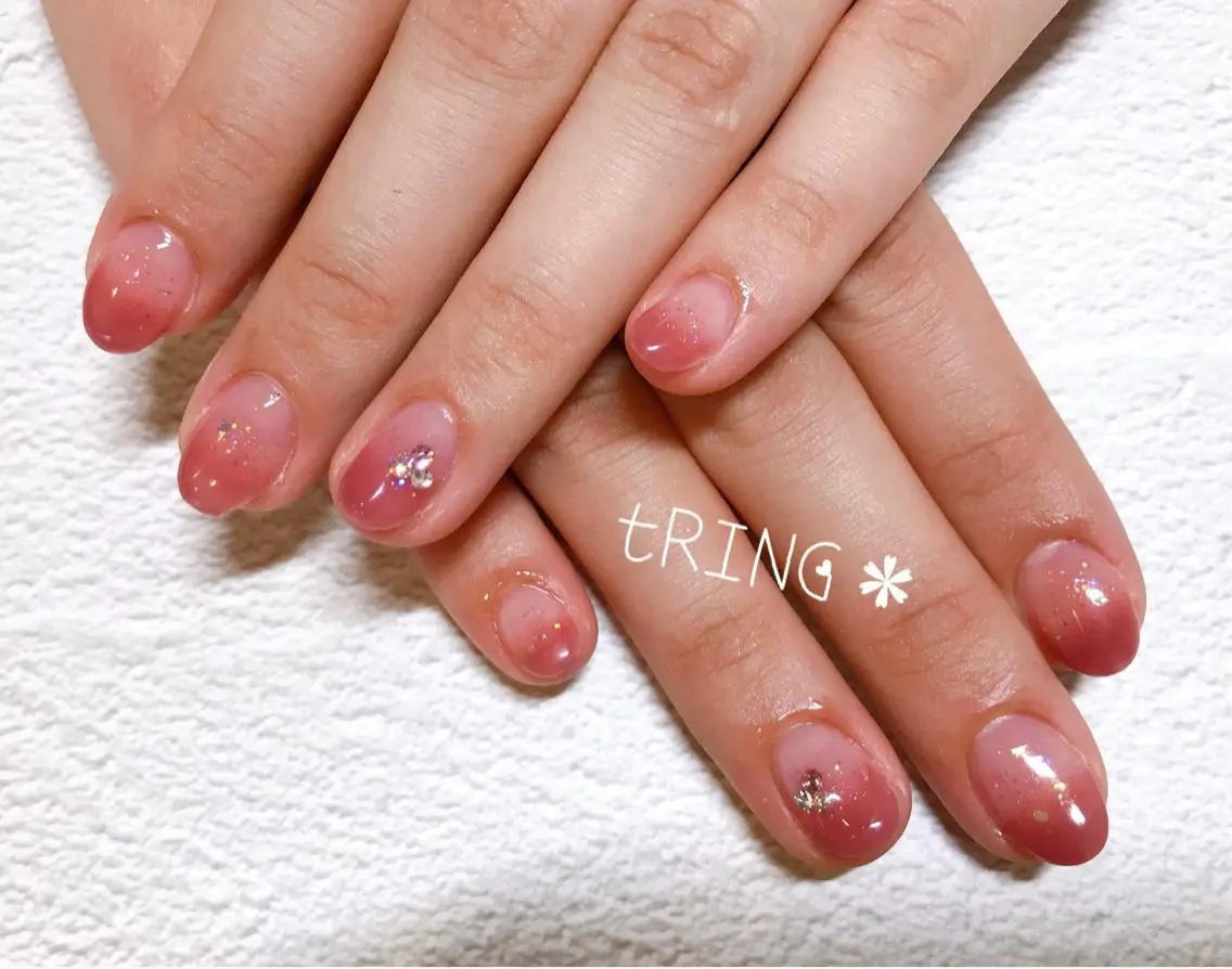 ネイル ハンドネイル tRING* しいの木台のネイルデザイン