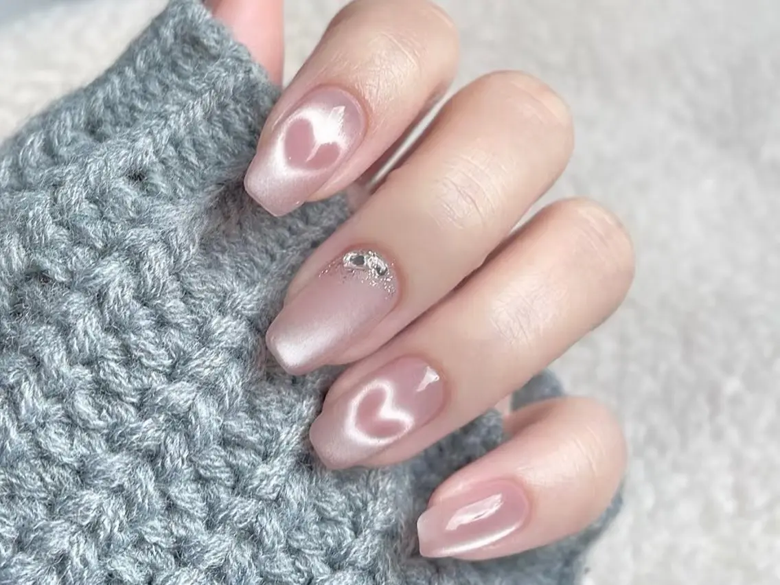 ネイル オーロラネイル チークネイル フットネイル フレンチネイル ジェルネイル ハンドネイル ハンドケア NEW NAIL💞 yukiのネイルデザイン
