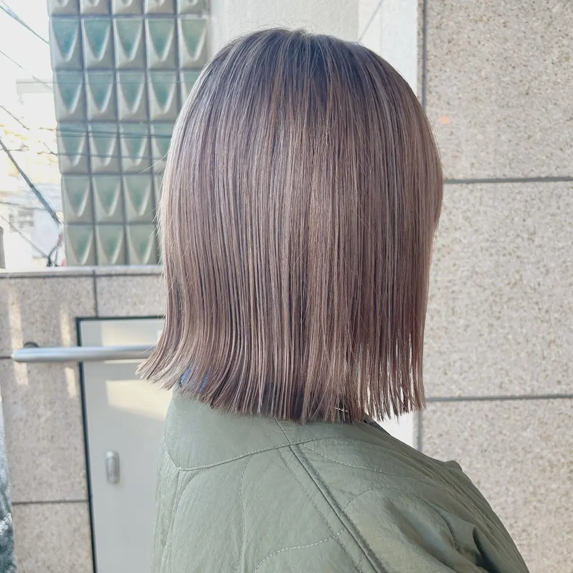 ミディアム カラー ヘアアレンジ ハイライトカラー ハイライト ✨️ボブカット中村 真緒✨️のヘアスタイル