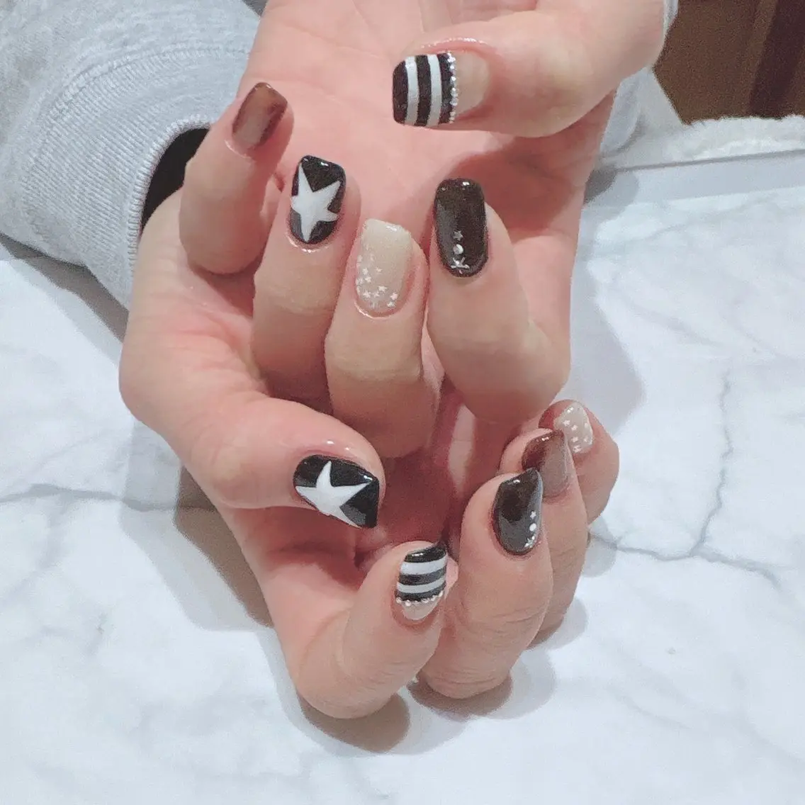 ネイル 持ち込み ネイルサロン Belleのネイルデザイン