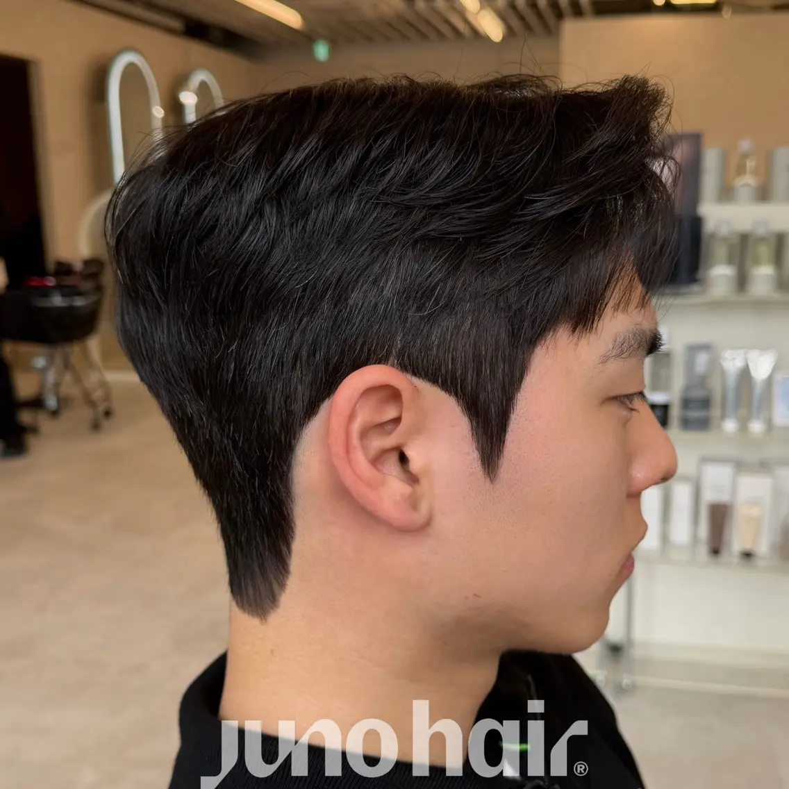 メンズ センターパート カット パーマ 韓国式ダウンパーマ 🇰🇷櫻井健のヘアスタイル