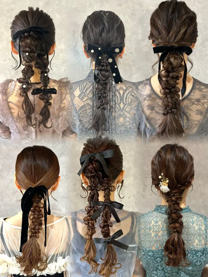 ヘアアレンジ ヘアセット 🫧アレンジ･髪質 改善maica🫧のヘアスタイル