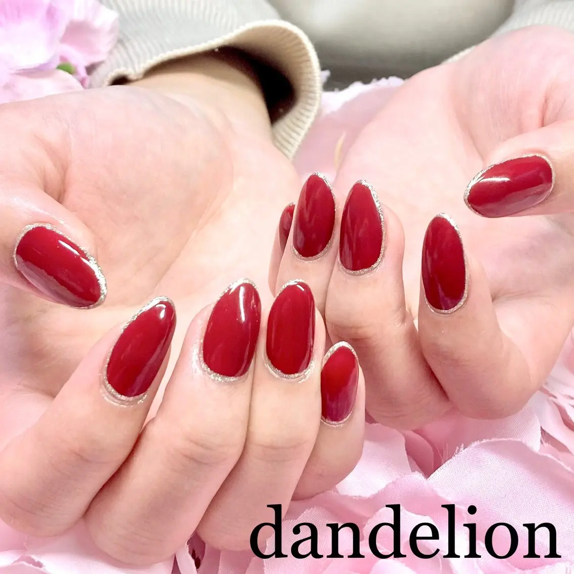 ネイル ハンドネイル ハンドケア dandelion ダンデライオンのネイルデザイン