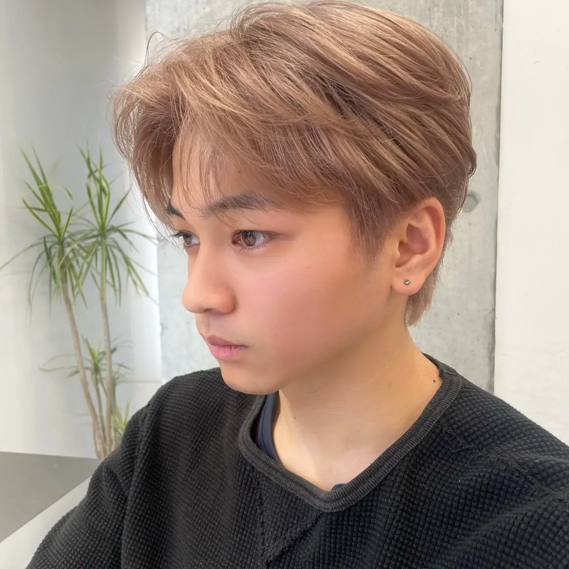 ショート ヘアカラー ⭐️透明感カラー⭐️ とうごのヘアスタイル