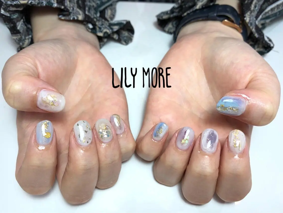 ネイル ニュアンスネイル Lily closetのネイルデザイン