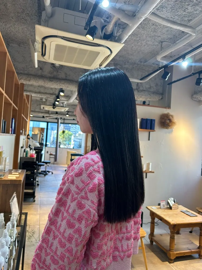 ロング カラー ロング puf/ rinaのヘアスタイル