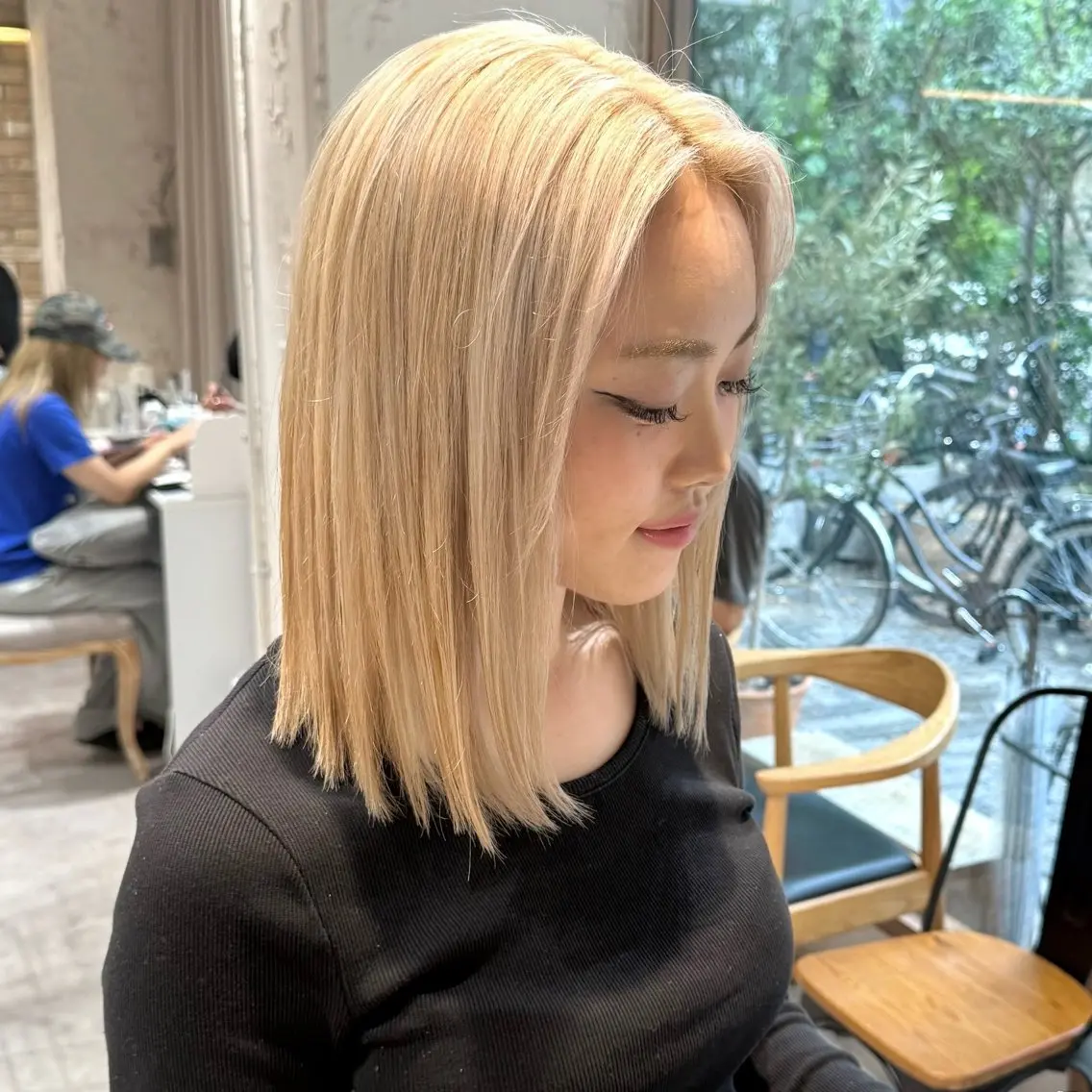 ミディアム カラー ヘアカラー 🩶レイナ🩶 color/nailのヘアスタイル