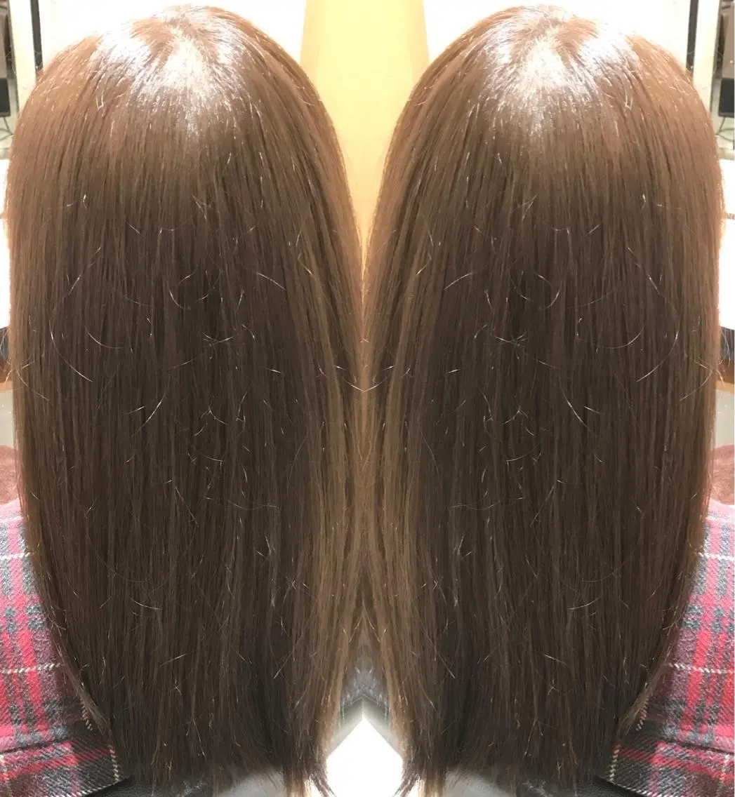 セミロング ヘッドスパ　髪質改善 ACTのヘアスタイル
