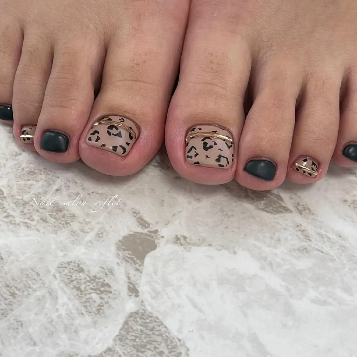 ネイル フットネイル Nailsalon Lebelのネイルデザイン