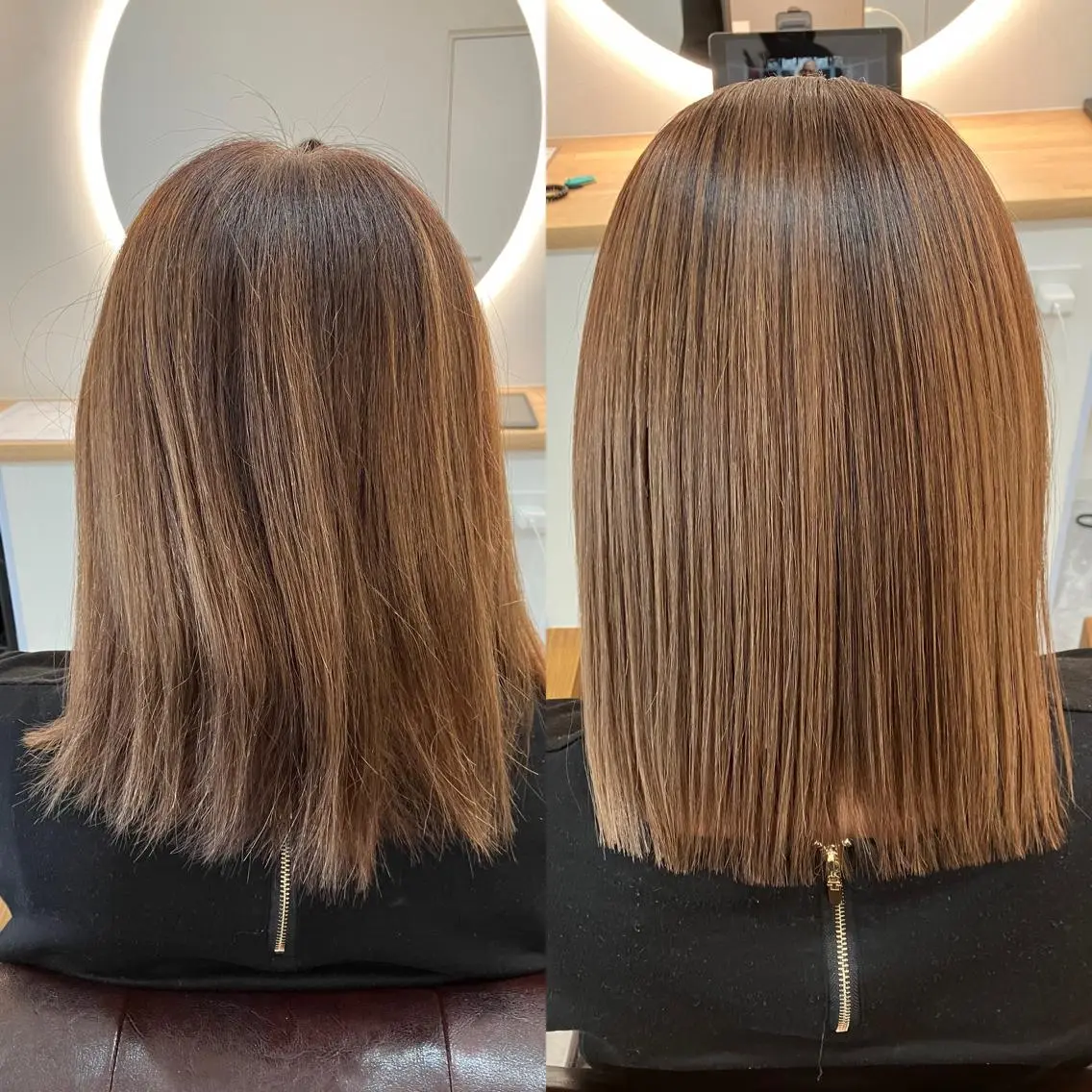 セミロング カラー ヘアアレンジ キッズ カット ヘアカラー トリートメント 横浜関内髪質改善 re:Magoのヘアスタイル
