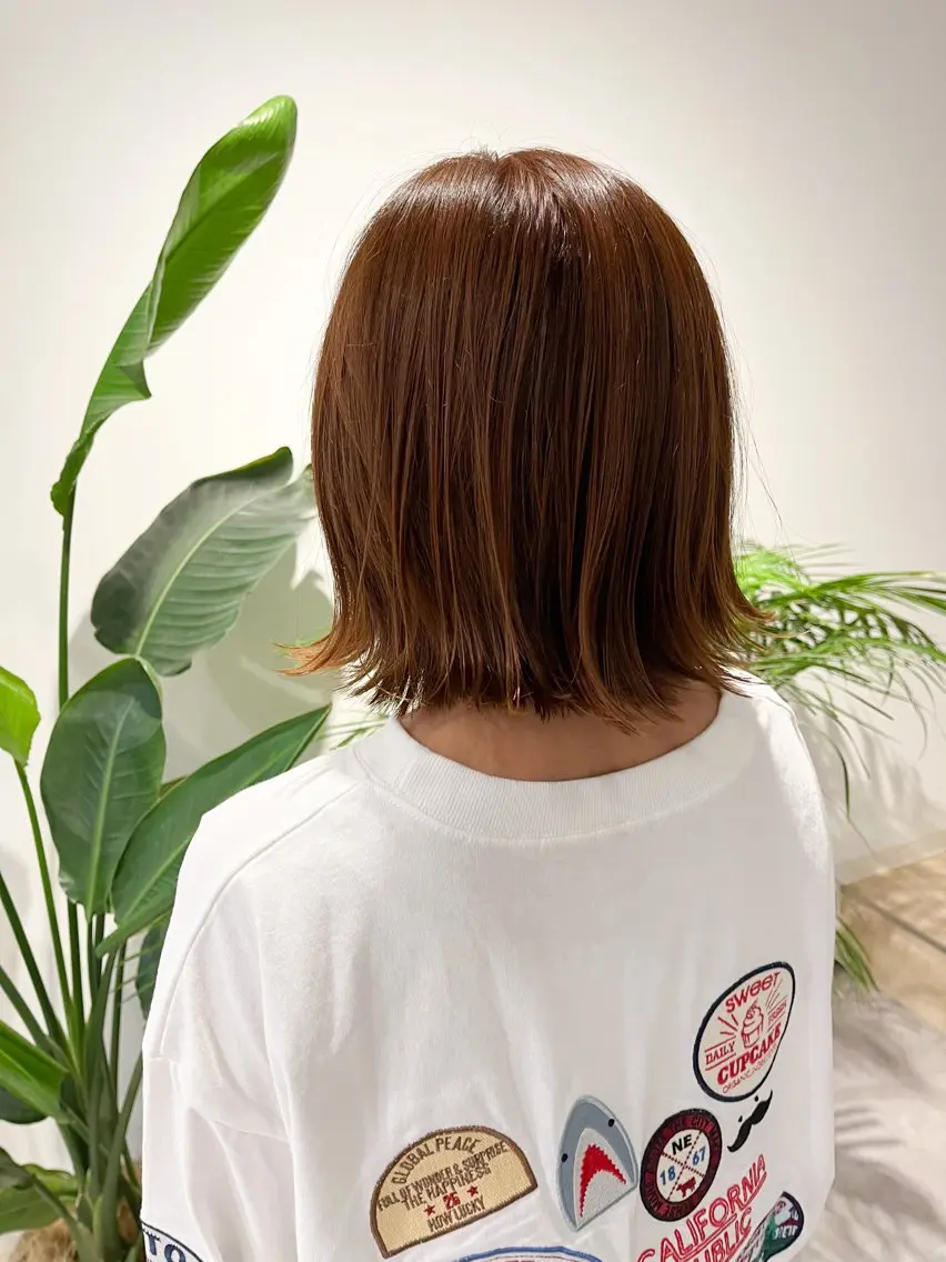 【新規のお客様限定🌿】カット+カラー+クイックトリートメントの写真