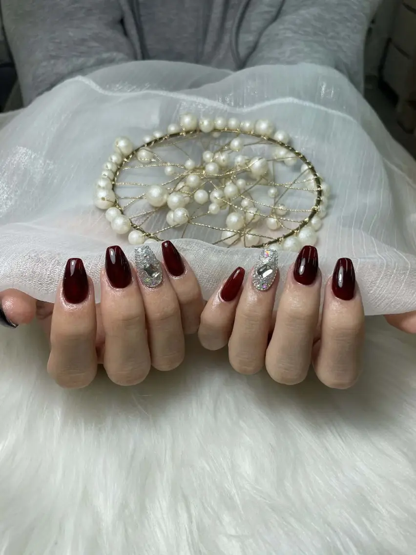 ネイル ジェルネイル ガーリー 韓国ネイル ニュアンスネイル シンプルネイル ハンドネイル KING_NAIL YUMIのネイルデザイン