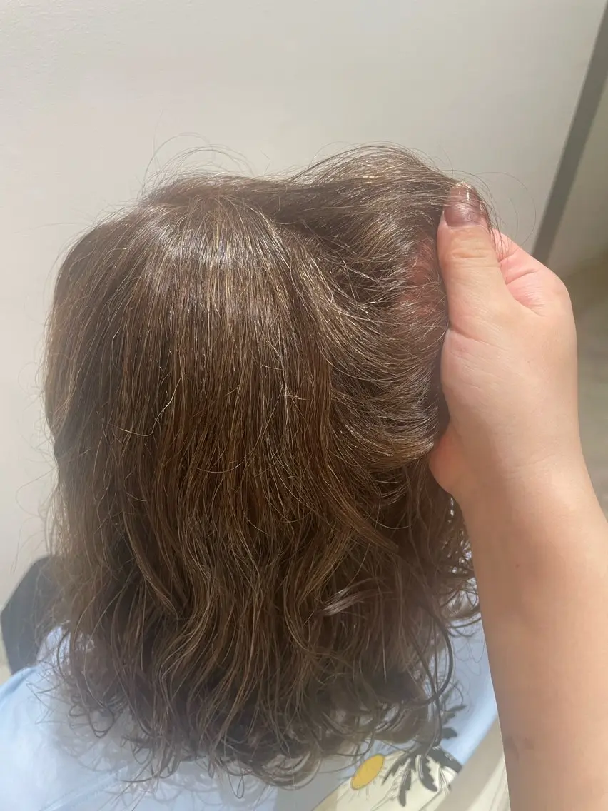 ミディアム ヘアカラー 宮田 蒼空のヘアスタイル