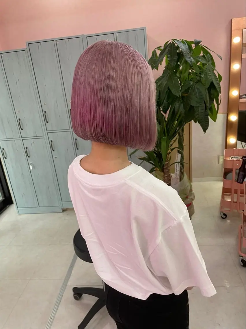 ショート ボブ 金田 颯太のヘアスタイル