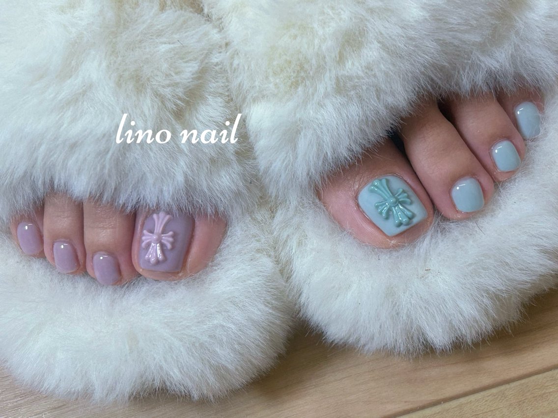 ネイル アートネイル フットネイル フットネイル Lino Nailのネイルデザイン