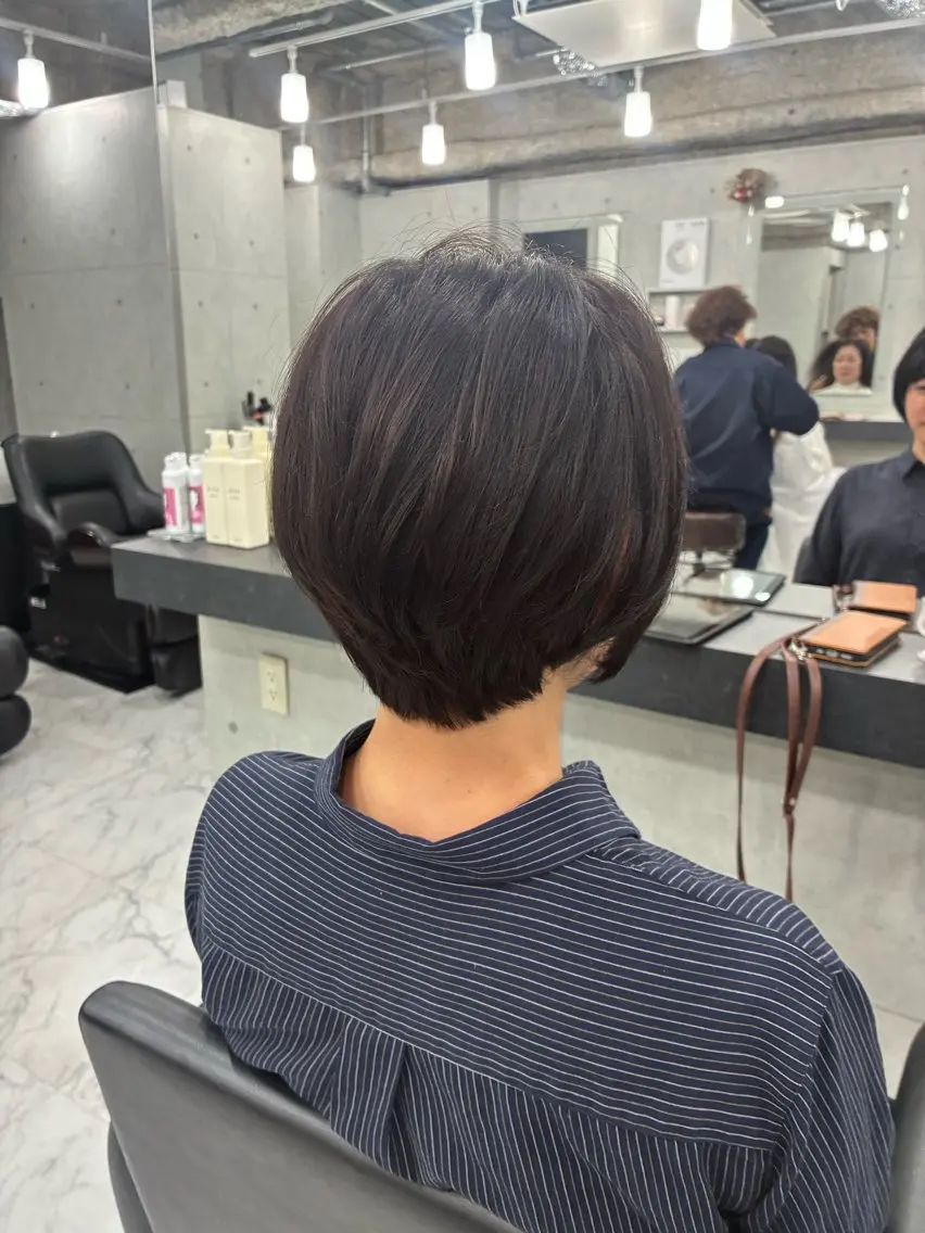 ショート カット トリートメント Endearing 🌟銀座のヘアスタイル