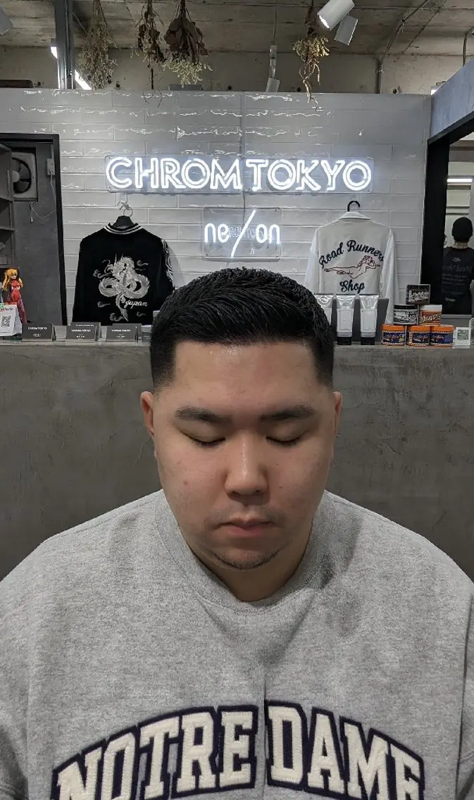 メンズ キッズ メンズ特化 石田はるむのヘアスタイル