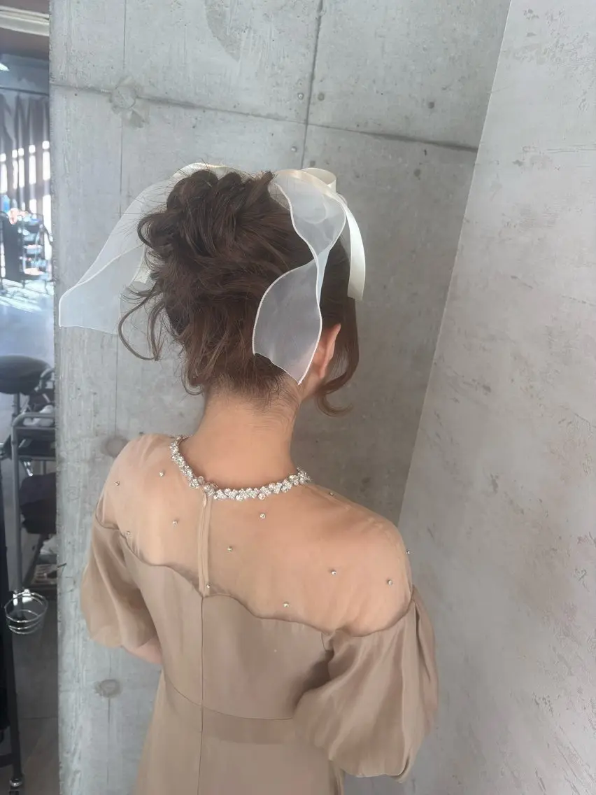 ロング ヘアアレンジ ヘアセット 美髪× ヘアセット✨Araiのヘアスタイル
