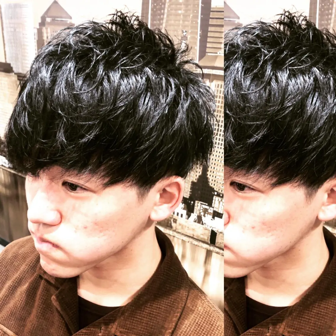 ショート メンズ マッシュ 刈り上げ メンズヘア特化 崎田 成人のヘアスタイル