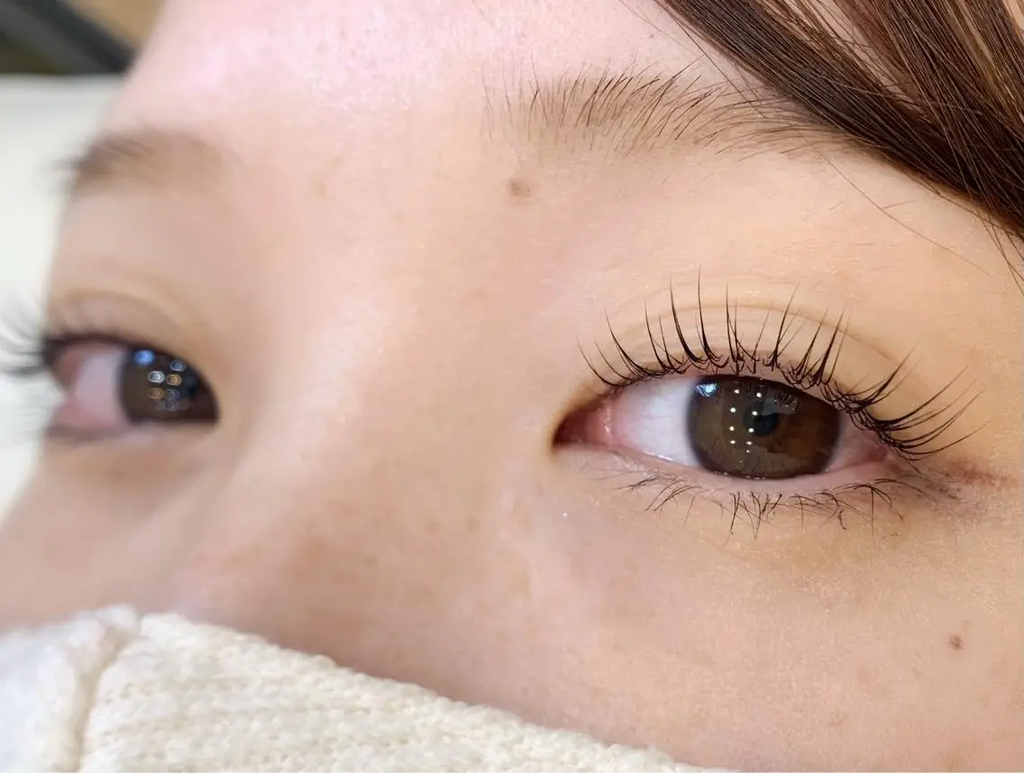 マツエク・マツパ 一重×まつ毛パーマ Tink 黒沼梨香のマツエク・マツパデザイン