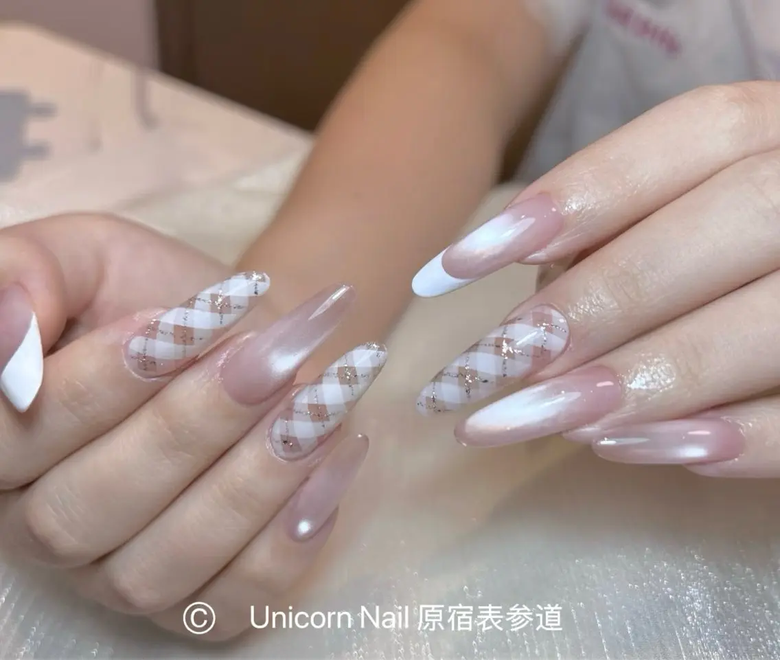 ネイル 持ち込み ハンドネイル Unicorn Nail原宿表参道のネイルデザイン