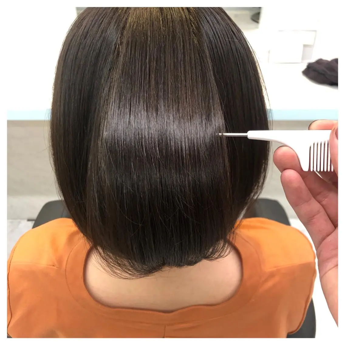 ショート カラー パーマ ヘアアレンジ 髪質改善 トリートメント 酸熱トリートメント ♡透け感カラー 大賀哲平♡のヘアスタイル
